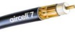 AIRCELL 7 ist ein hochflexibles Koaxialkabel für den Frequenzbereich bis 6 GHz