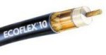 ECOFLEX 10 ist ein flexibles und dabei sehr dämpfungsarmes 50 Ohm Koaxialkabel für den Frequenzbereich bis 6 GHz