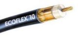 ECOFLEX 10 ist ein flexibles und dabei sehr dämpfungsarmes 50 Ohm Koaxialkabel für den Frequenzbereich bis 6 GHz.