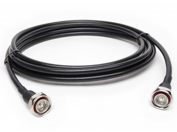 Ecoflex 10 Coaxial Cable assembled with 7/16 Male to 7/16 Male, Length 15m