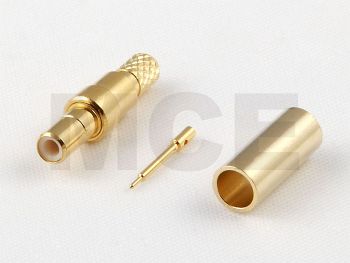 SSMB / SMR Nano Plug for RG 174 / 188 / 316, Crimp