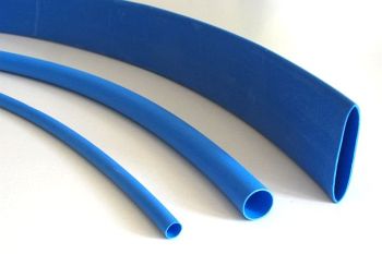 Schrumpfschlauch blau 19,0 / 9,5 mm, Meterware, DERAY-H