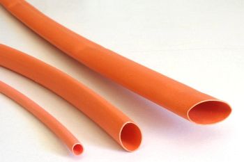 Shrink Tubing orange 12,7 / 6,4 mm, TOPCROSS Meter-Goods