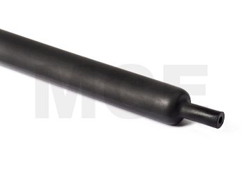 1,22 m Shrink Tubing black 9,0 / 3,0 mm, Adhesive, DERAY-IAKT