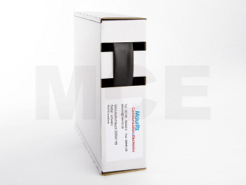 Shrink Tubing black 19,0 / 9,5 mm, Box 5m DERAY-HB