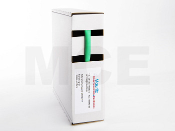 Shrink Tubing green 4,8 / 2,4 mm, Box 11m DERAY-H