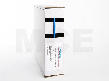 Shrink Tubing blue 1,6 / 0,8 mm, Box 12m DERAY-H