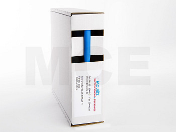 Shrink Tubing blue 4,8 / 2,4 mm, Box 11m DERAY-H