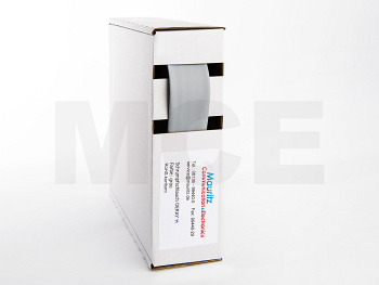Shrink Tubing gray 12,7 / 6,4 mm, Box 7,5m DERAY-H