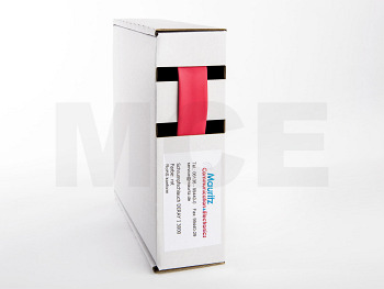 Shrink Tubing red 12,7 / 4,0 mm, Box 4m DERAY-I 3000