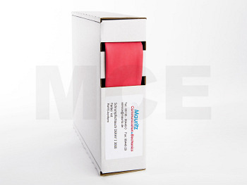 Shrink Tubing red 25,4 / 8,0 mm, Box 2m DERAY-I 3000