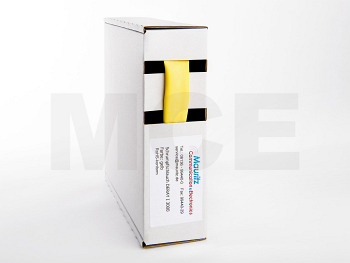 Shrink Tubing yellow 19,0 / 6,0 mm, Box 2,5m DERAY-I 3000