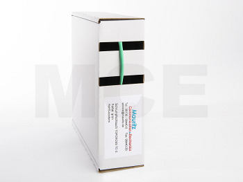 Shrink Tubing green 1,6 / 0,5 mm, Box 8,5m DERAY-I 3000