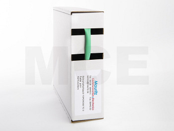 Shrink Tubing green 4,8 / 1,5 mm, Box 6m DERAY-I 3000