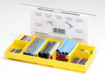 Heat Shrink Sleeves 127 Part Assortments colored