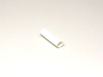 Cable Bend Protection Shrink Tubes white, 4,8 / 1,5 mm, length 20mm
