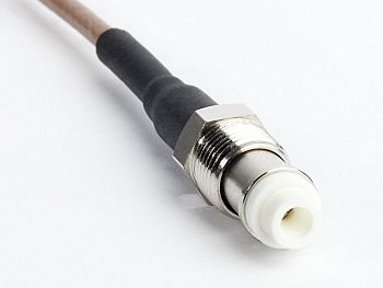 RG 316 mit FME Buchse auf CRC9 Winkelstecker, Länge 10cm