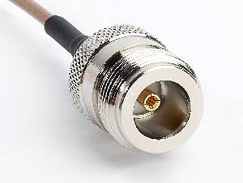 RG 316 mit N Buchse auf CRC9 Winkelstecker, 20cm