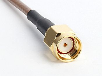 2x RG316 Koaxialkabel – SMA-Stecker Auf BNC-Stecker, 50 Ω, 30 Cm Länge, Für WLAN-Router & Antennen