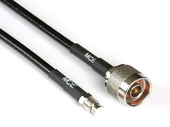 H 155 Coaxial Cable assembled with N Male to FME Female, 1,5m