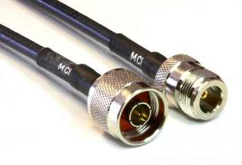 H 155 Coaxial Cable assembled with N Male to N Female, 25m