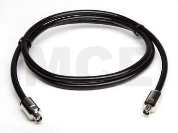H 2007 Coaxial Cable assembled with BNC Male Clamp to N Male Clamp, 12m