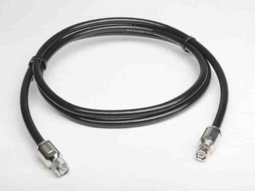 H 2007 Coaxial Cable, BNC Male Clamp to TNC Male Clamp, 8m