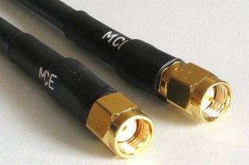 H 2007 WLAN Coaxial Cable assembled with RP SMA Male to SMA Male, 1m