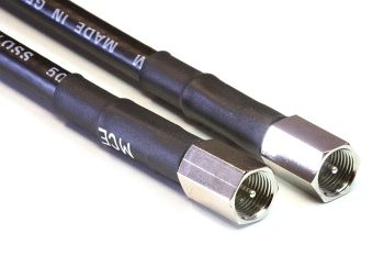 Aircell 5 Coaxial Cable Assemblies with FME Male to FME Male, 50cm