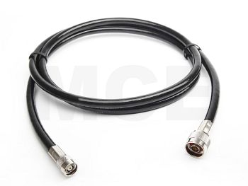 Ecoflex 10 mit N Stecker auf RP TNC Stecker, Länge 25m