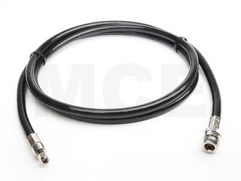 Ecoflex 10 Coaxial Cable assembled with N Female to SMA Male Crimp, Length 2m