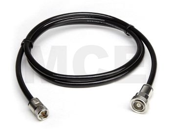 Ecoflex 10 Coaxial Cable assembled with 7/16 Male to UHF Male, Length 1m