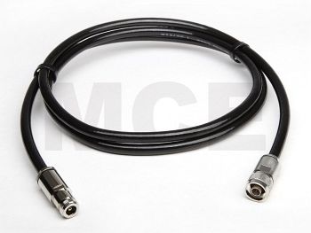 Ecoflex 10 Plus Coaxial Cable assembled with N Male to N Female, Length 1m