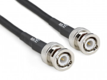 H 155 PE Coaxial Cable assembled with BNC Male to BNC Male, 5m