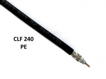 CLF 240 PE - 50 Ohm Low Loss Koaxialkabel