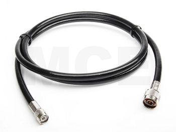 Ecoflex 10 Plus Coaxial Cable assembled with N Male to TNC Male Crimp, 25m