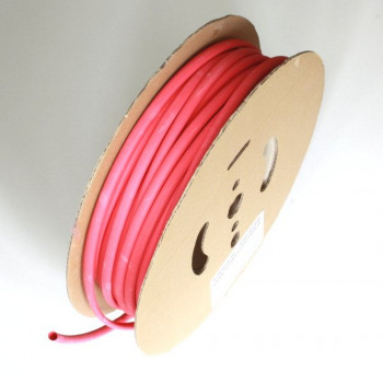 Shrink Tubing red 9,5 / 3,0 mm, 75m Reel DERAY-I 3000