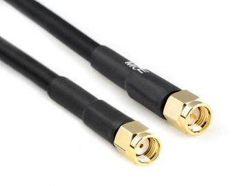 Aircell 5 WLAN Cable Assemblies with RP SMA MALE to SMA MALE, 4m