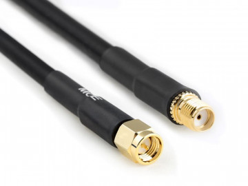 H 155 Coaxial Cable assembled with SMA Male to SMA Female, 30m