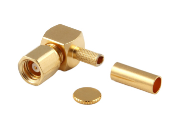 SMC Jack R/A for CLF 200, Crimp