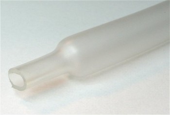 Schrumpfschlauch transparent 1,2 / 0,6 mm, Meterware, DERAY-H