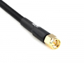 H 155 Coaxial Cable assembled with SMA Male to SMA Male, 9m