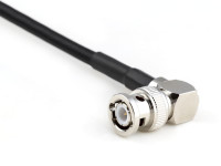 Aircell 7 Coaxial Cable Assemblies with BNC Male R/A to SMA Male, 1,5m