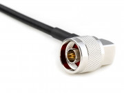Aircell 7 assembled with N Male R/A to SMA Male, 1,5m