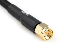 Aircell 5 Coaxial Cable Assemblies with SMA Male R/A to SMA Male, 1,5m