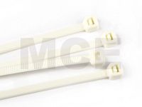 Cable Ties, White, 4,8 x 370 mm