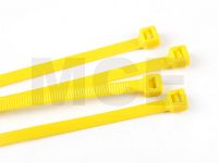 Cable Ties, Yellow, 3,6 x 143 mm