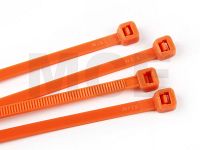 Cable Ties, Orange, 3,6 x 202 mm