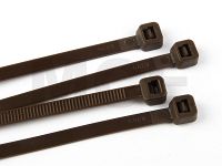 Cable Ties, Brown, 3,6 x 150 mm