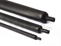 1,22 m Shrink Tubing black 52,0 / 13,0 mm, adhesive, DERAY-IAKT